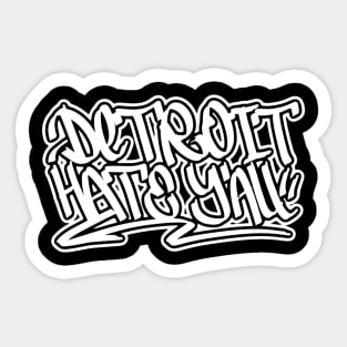 Detroit Vs Everybody Sticker